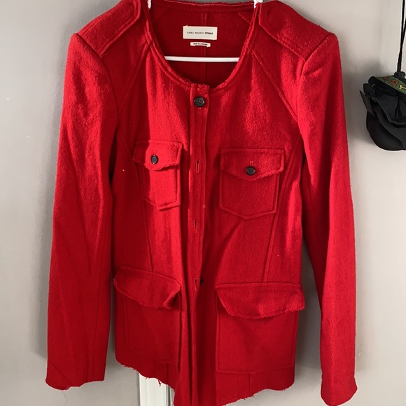 Isabel Marant wool jacket like new size 40/medium - Picture 4 of 7